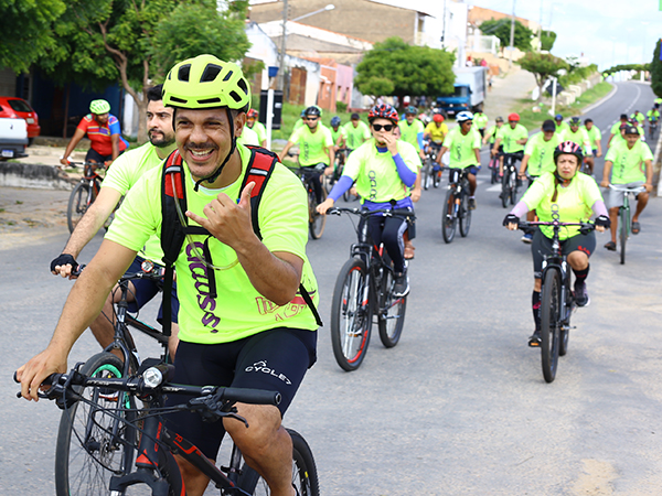 Para participar do passeio ciclístico, os interessados devem se